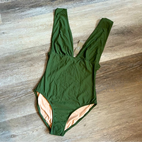 J. Crew Swim Nwt Jcrew Deep V Swimsuit Poshmark